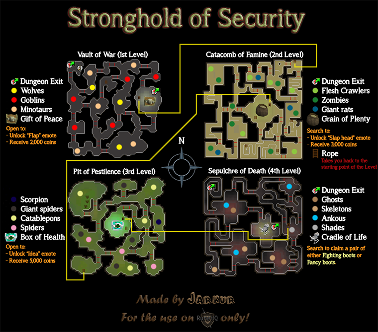 Stronghold of Security Map