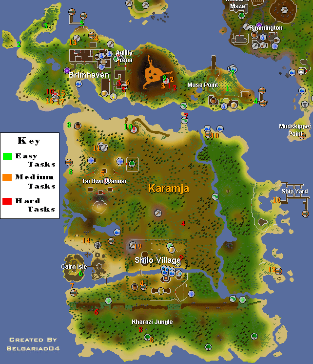 OSRS The Achievement Diary Karamja RuneScape Guide RuneHQ