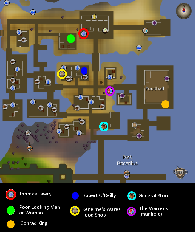 Queen of Thieves Map