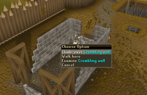 Crumbling Wall