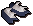 Blue spikey vambs