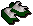 Green spikey vambs