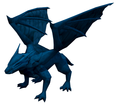 Blue Dragon Runescape Monster Runehq