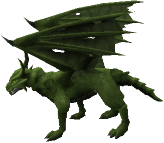 green dragons hourly old school runescape